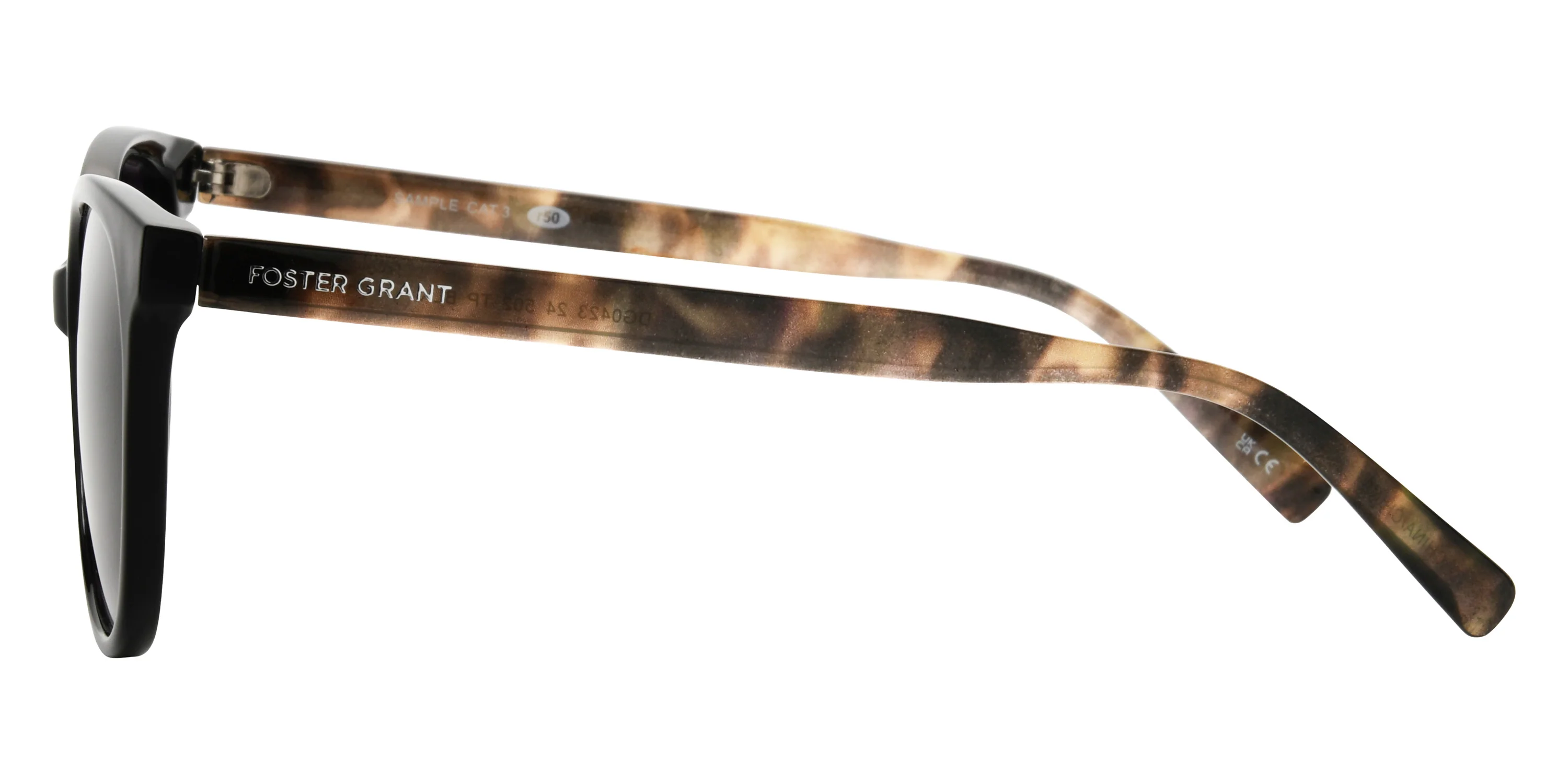 Foster Grant - Ladies Round Cat-Eye Sunglasses - Image 3
