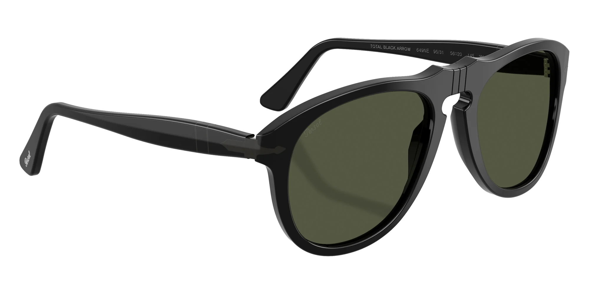 Persol - PO0649NE - Total Black Arrow - Image 17