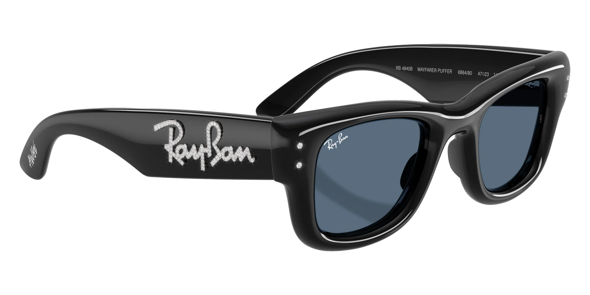 Ray-Ban - RB4940B Wayfarer Puffer Crystal Edition - Image 36