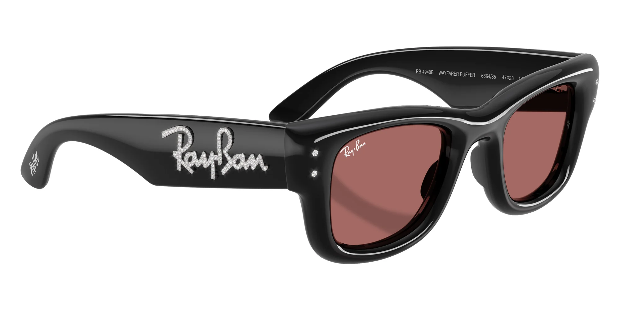 Ray-Ban - RB4940B Wayfarer Puffer Crystal Edition - Image 42