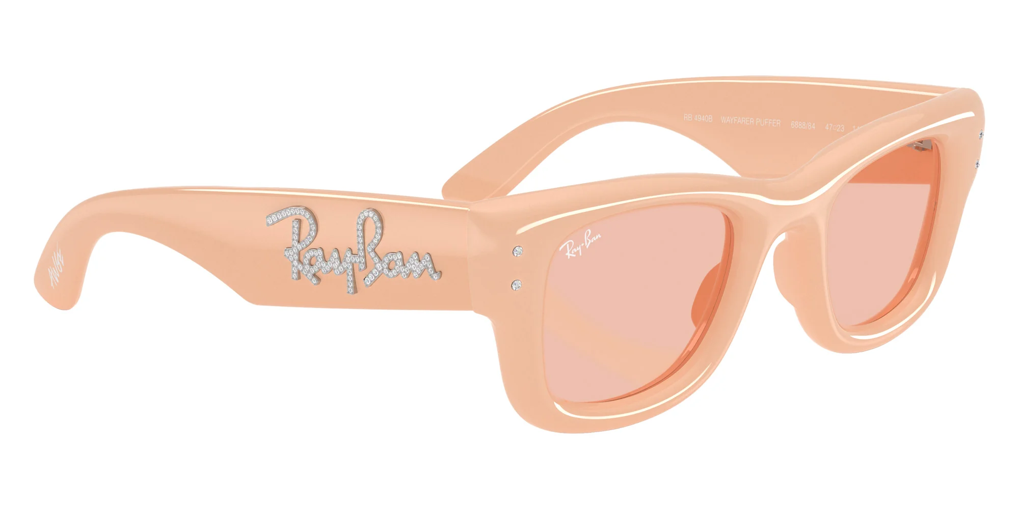 Ray-Ban - RB4940B Wayfarer Puffer Crystal Edition - Image 48