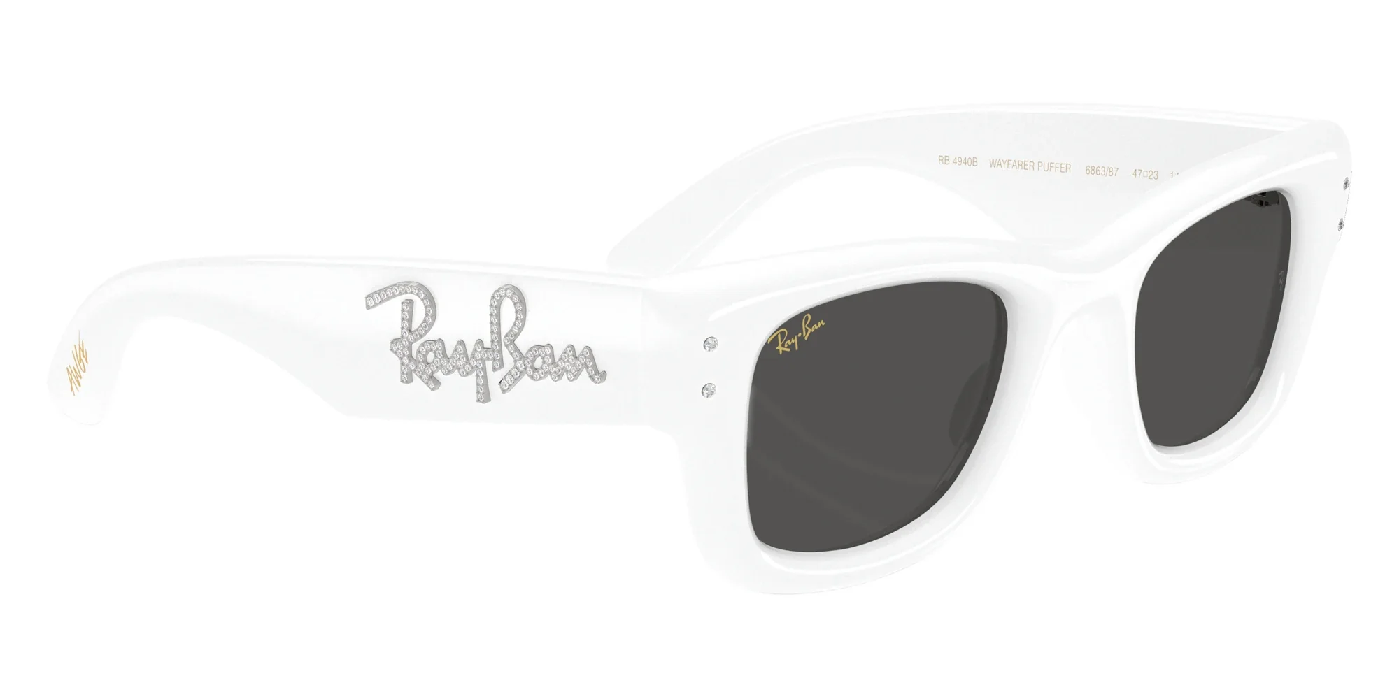 Ray-Ban - RB4940B Wayfarer Puffer Crystal Edition - Image 5