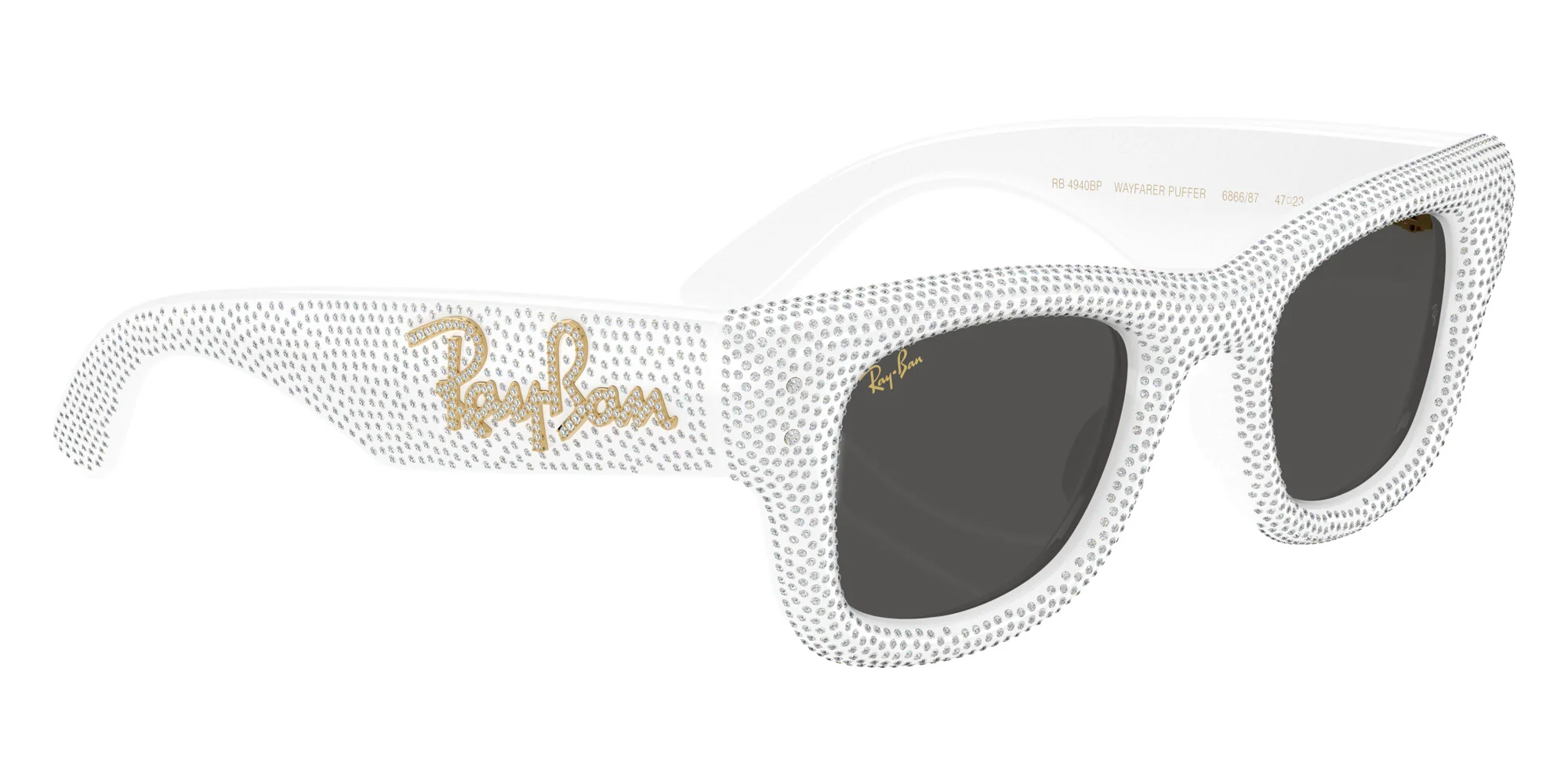 Ray-Ban - RB4940BP Wayfarer Puffer Crystal Pavè Edition - Image 11