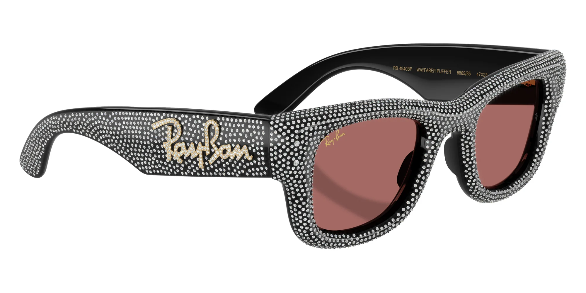 Ray-Ban - RB4940BP Wayfarer Puffer Crystal Pavè Edition - Image 29