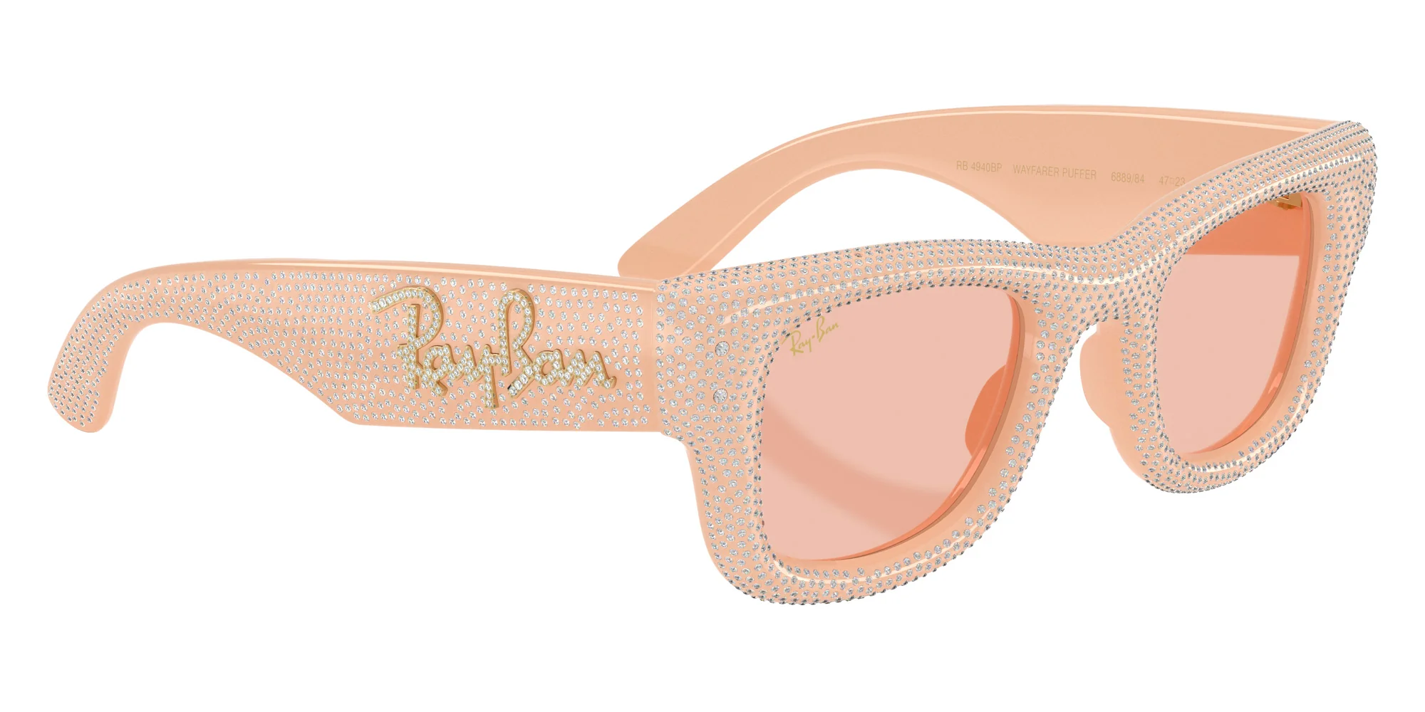 Ray-Ban - RB4940BP Wayfarer Puffer Crystal Pavè Edition - Image 35