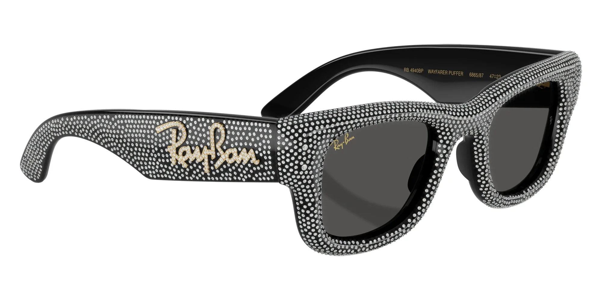 Ray-Ban - RB4940BP Wayfarer Puffer Crystal Pavè Edition - Image 5