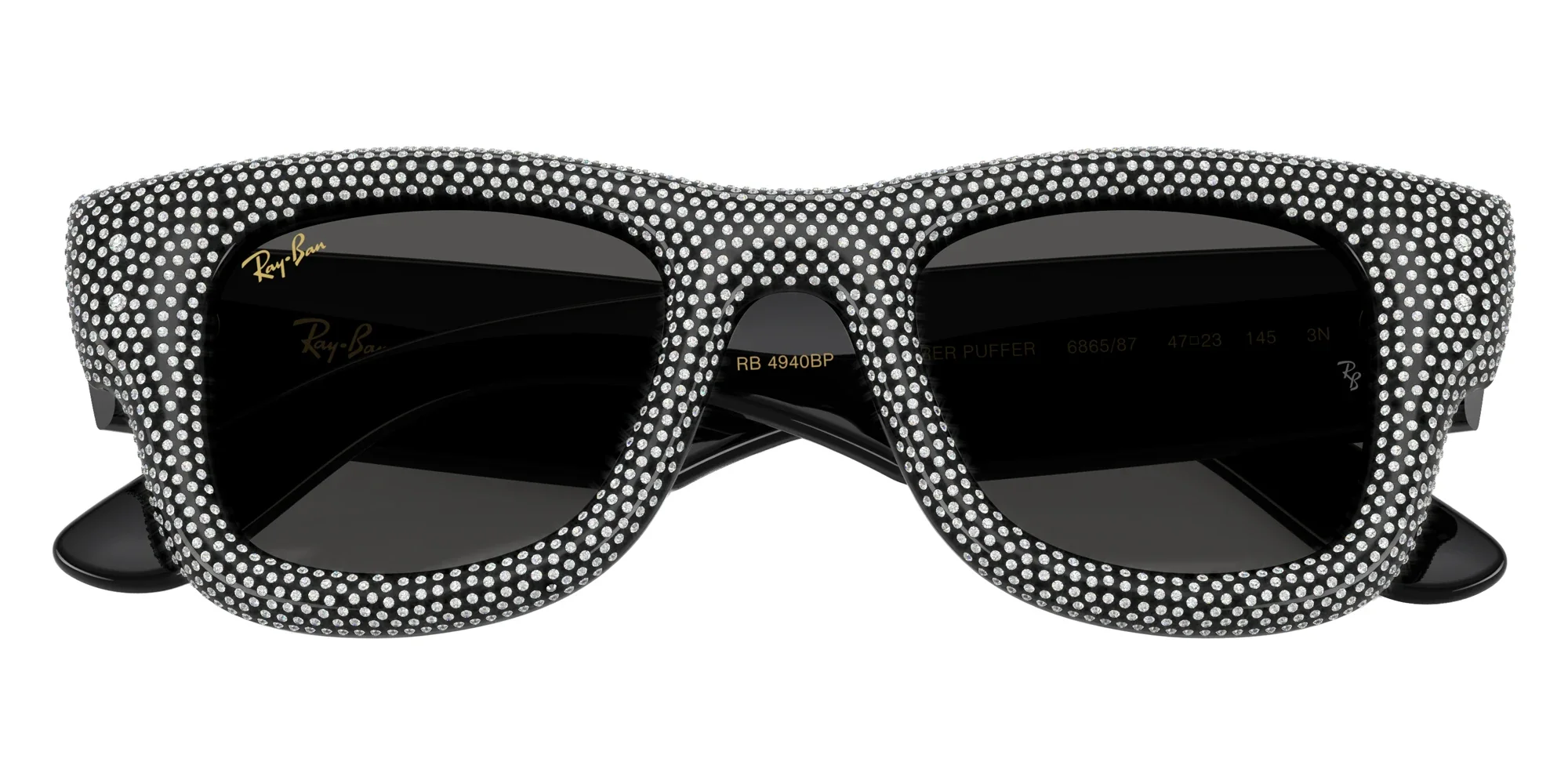 Ray-Ban - RB4940BP Wayfarer Puffer Crystal Pavè Edition - Image 6